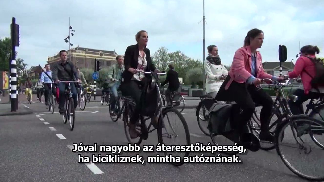 Így lett bringás város Amszterdam