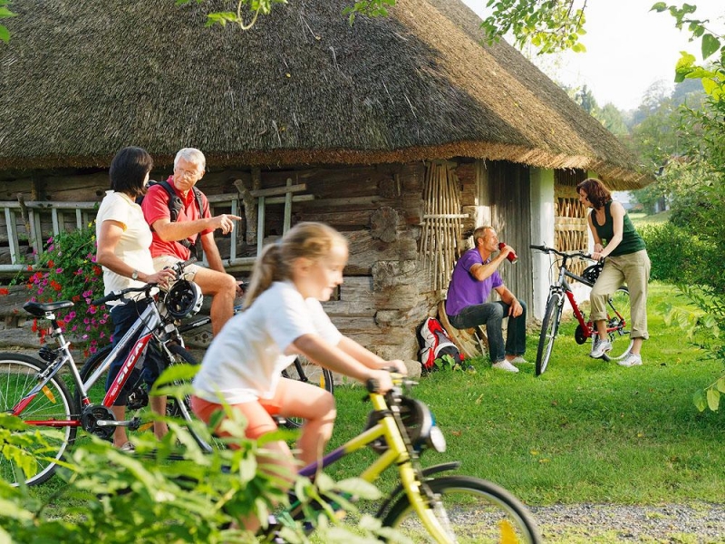 Kerékpárral Ausztriában, Burgenland várai között