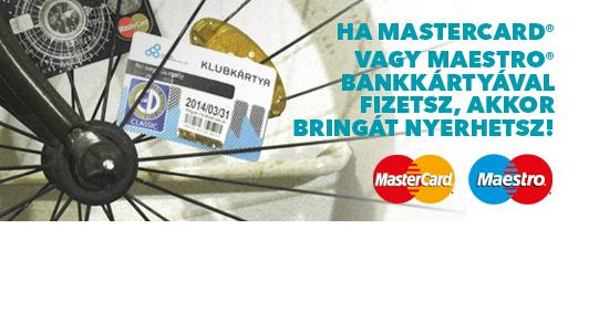 Megvan a nyertes: A Mastercard nyereményakció kerékpárját Reczer Gábor nyerte!