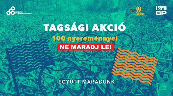 Maradjunk együtt! Tagsági akció 100 értékes nyereménnyel, régi tagoknak különdíjakkal