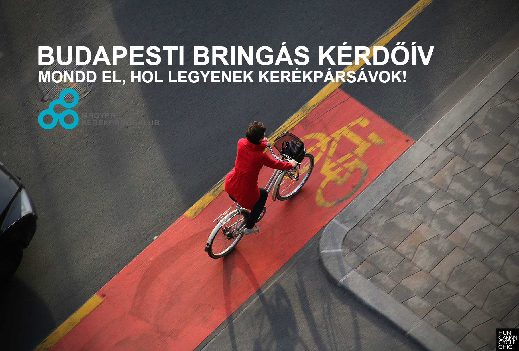 Szólj bele a budapesti kerékpáros fejlesztésekbe, töltsd ki kérdőívünket!