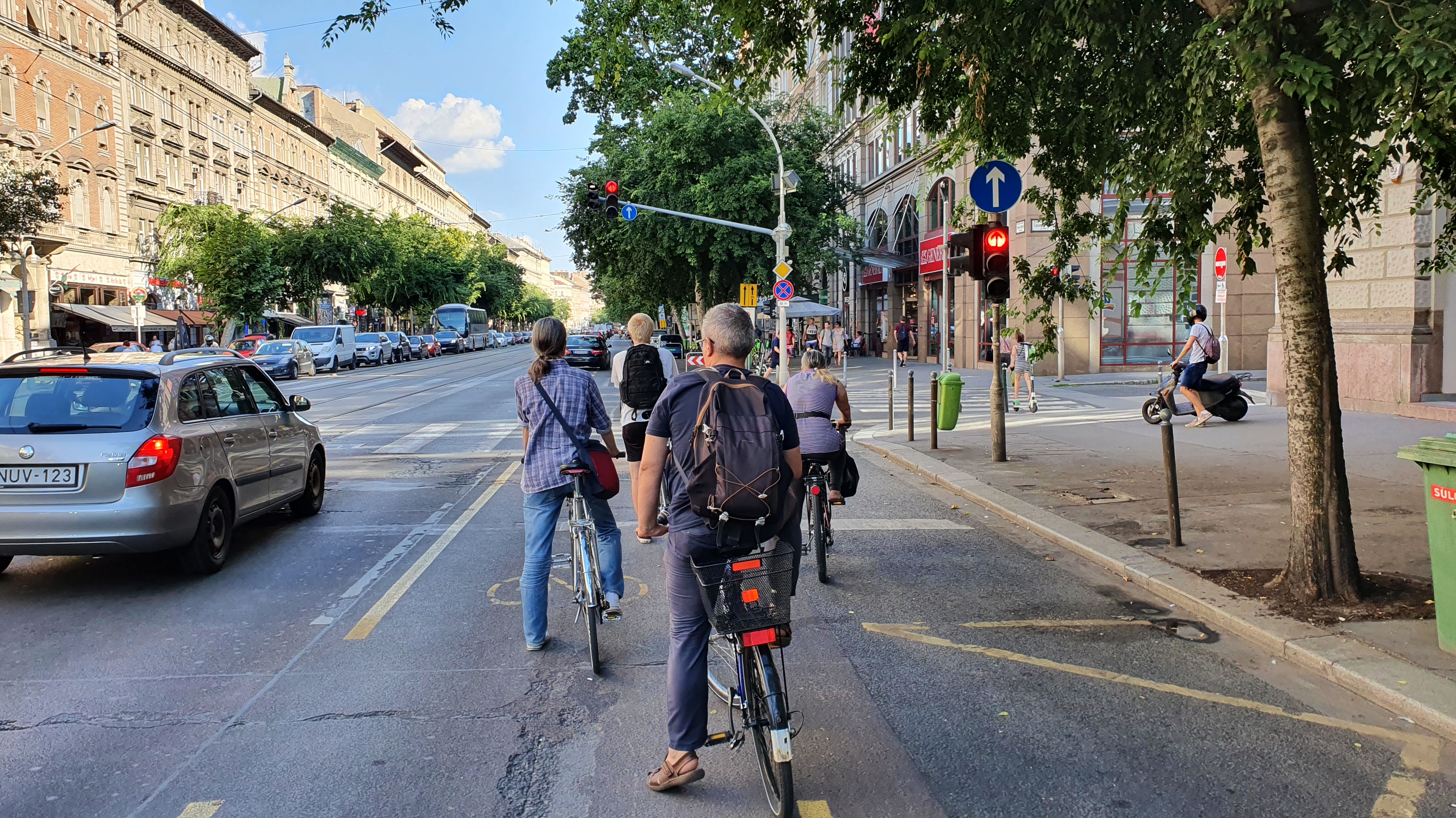 Előadásokat tartottunk a kerékpáros közlekedés vírushelyzet alatti változásairól